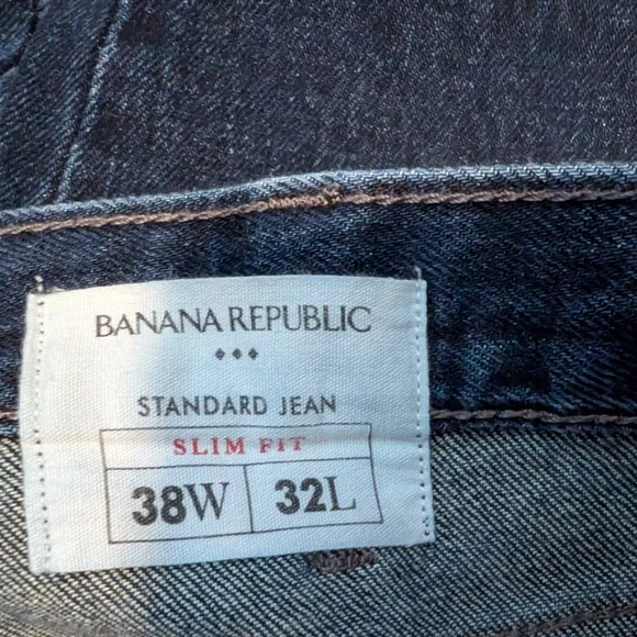 Banana Republic Dark Blue Men's Jeans - Picture 5 of 6